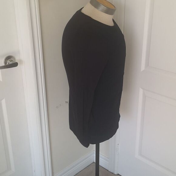 Olsen Ladies Crew Neck 3/4 Sleeves Casual Top Navy Blue 5/6 - Picture 5 of 16